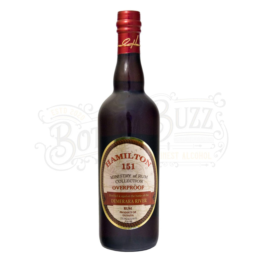 Hamilton Demerara 151 Overproof Rum - BottleBuzz