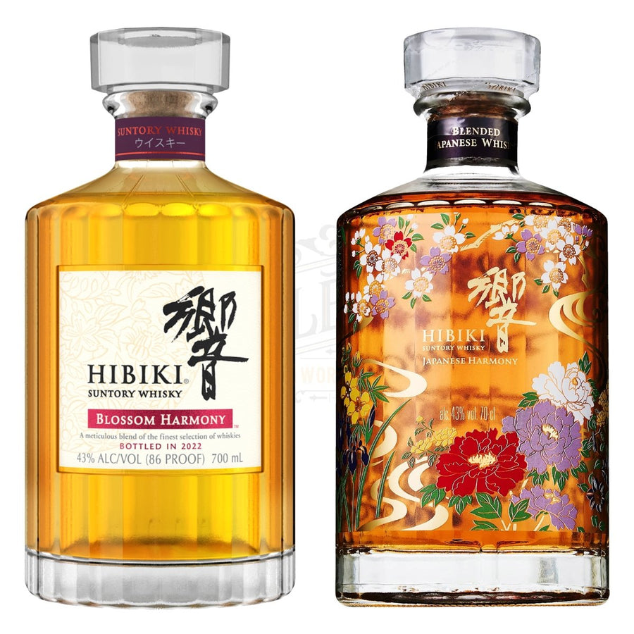 Hibiki Blossom Harmony & "Ryusui-Hyakka" Harmony Bundle - BottleBuzz