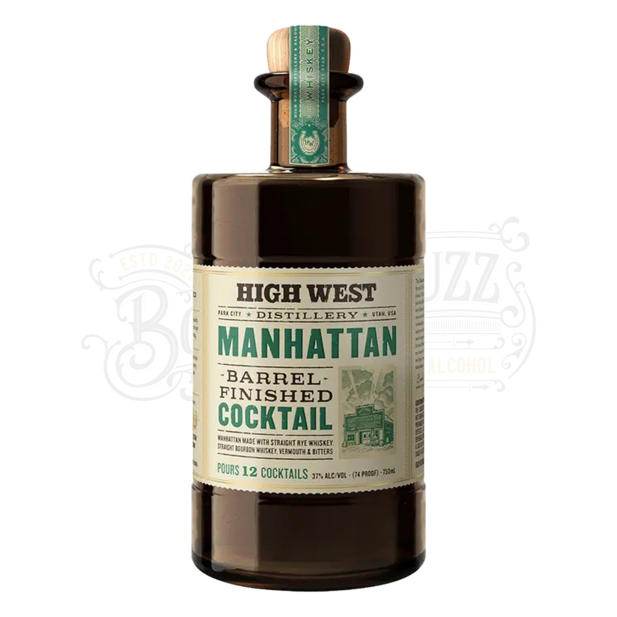 High West Manhattan Barrel Finished Cocktail - BottleBuzz
