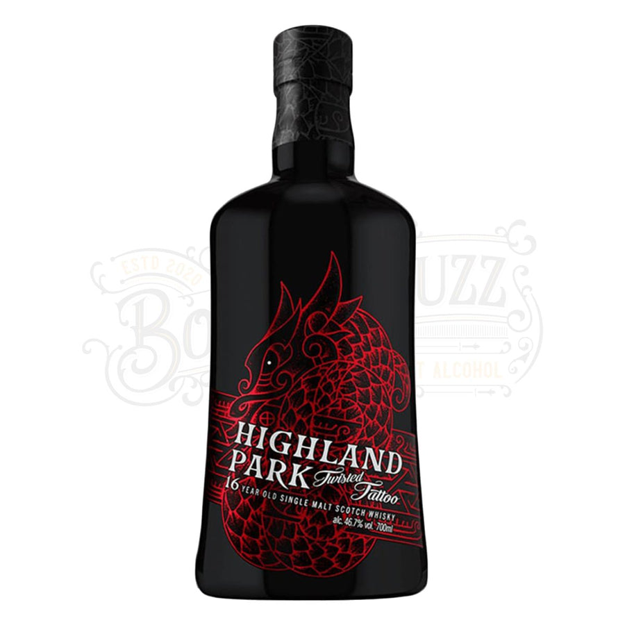 Highland Park Twisted Tattoo 16 Year - BottleBuzz