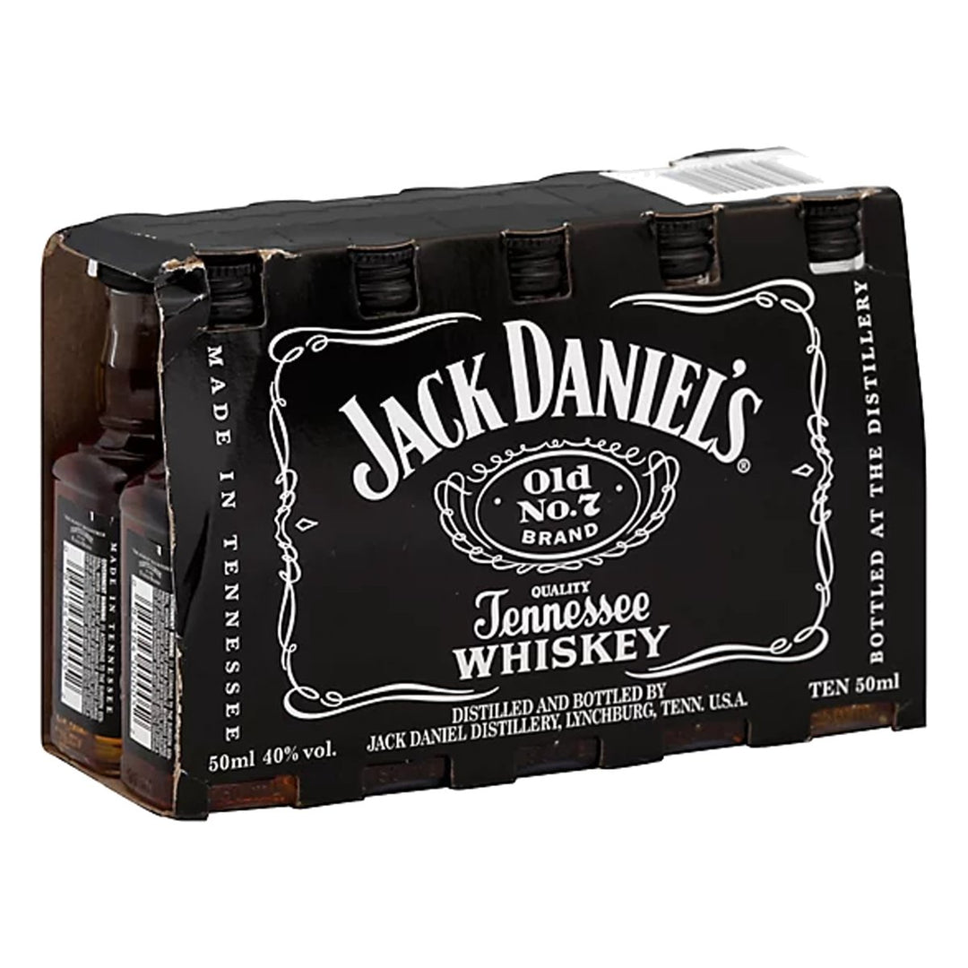 Jack Daniel's Whiskey 50ml 10 Pack - BottleBuzz