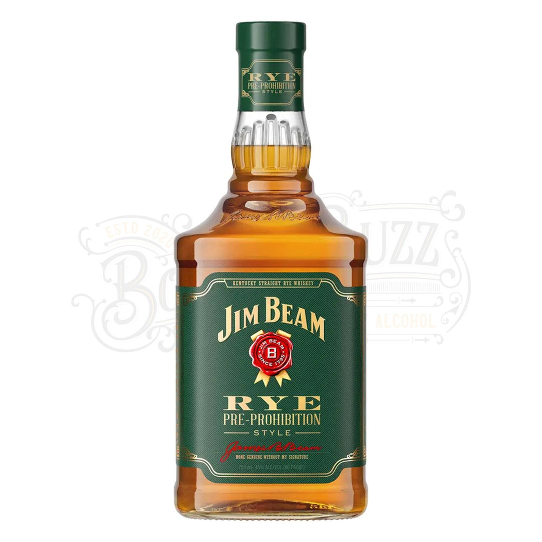 Jim Beam Straight Rye Whiskey Pre Prohibition Style Rye - BottleBuzz
