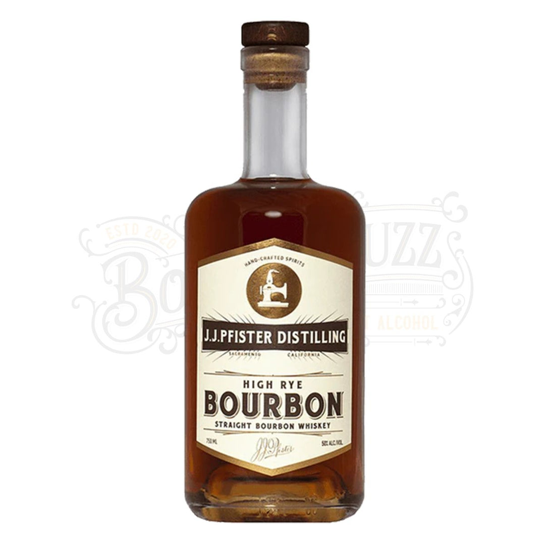J.J. Pfister Distilling High Rye Straight Bourbon Whiskey - BottleBuzz
