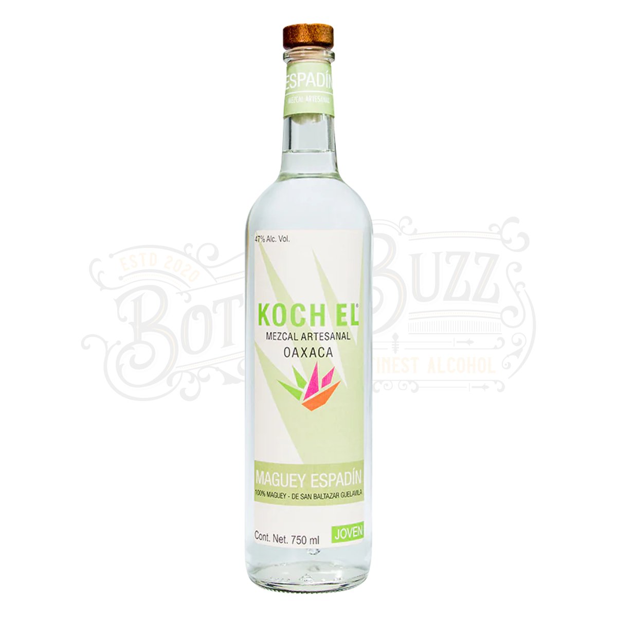 Koch El Mezcal Artesanal Joven Maguey Espadin De San Baltazar Guelavila 94 - BottleBuzz