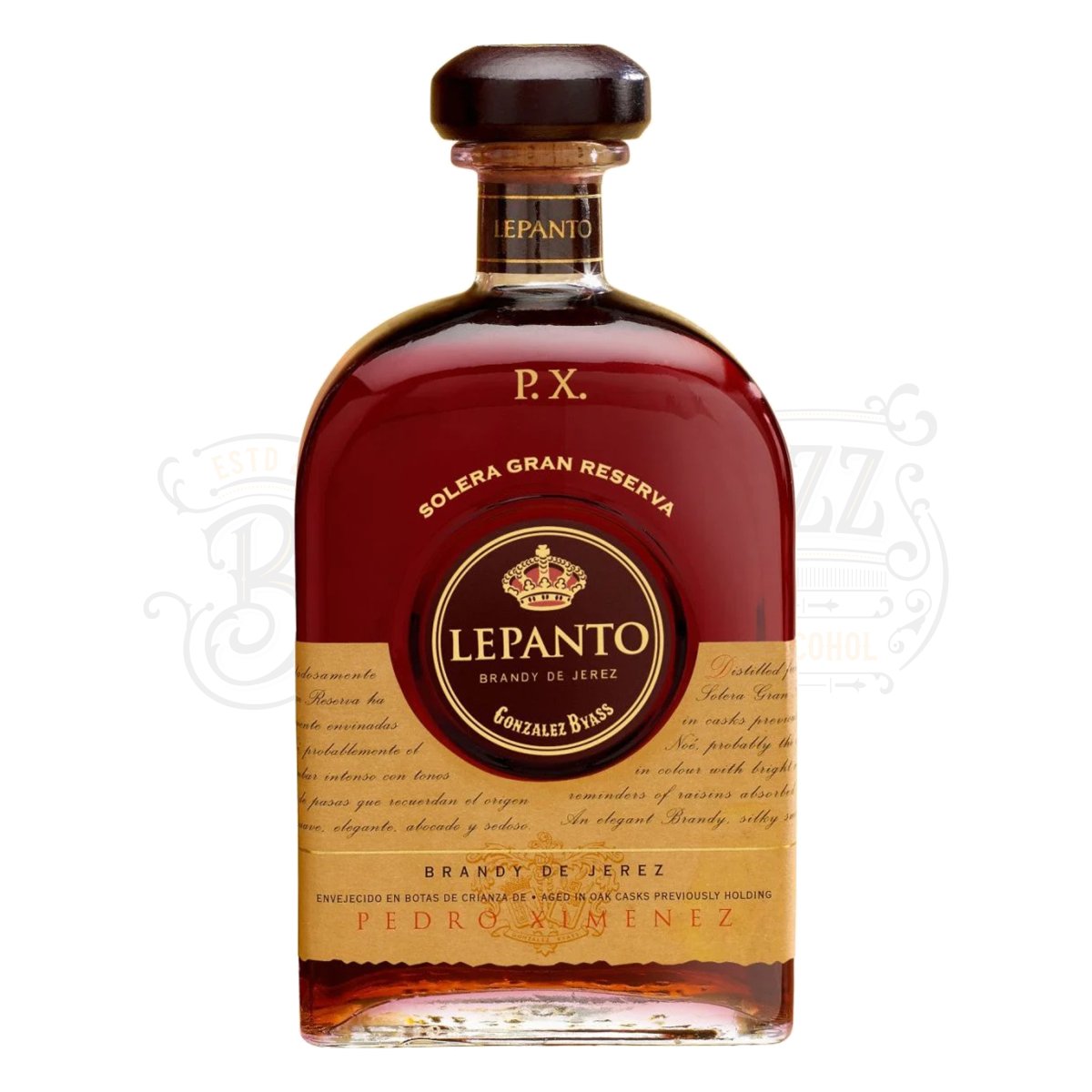 Lepanto Brandy De Jerez Oloroso Viejo Solera Gran Reserva - BottleBuzz