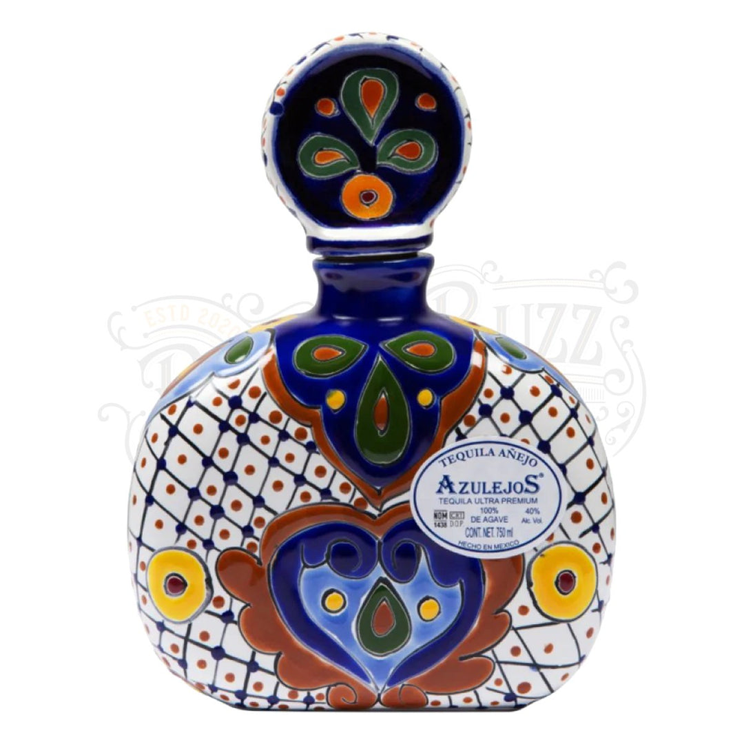 Los Azulejos Añejo Talavera Tequila - BottleBuzz