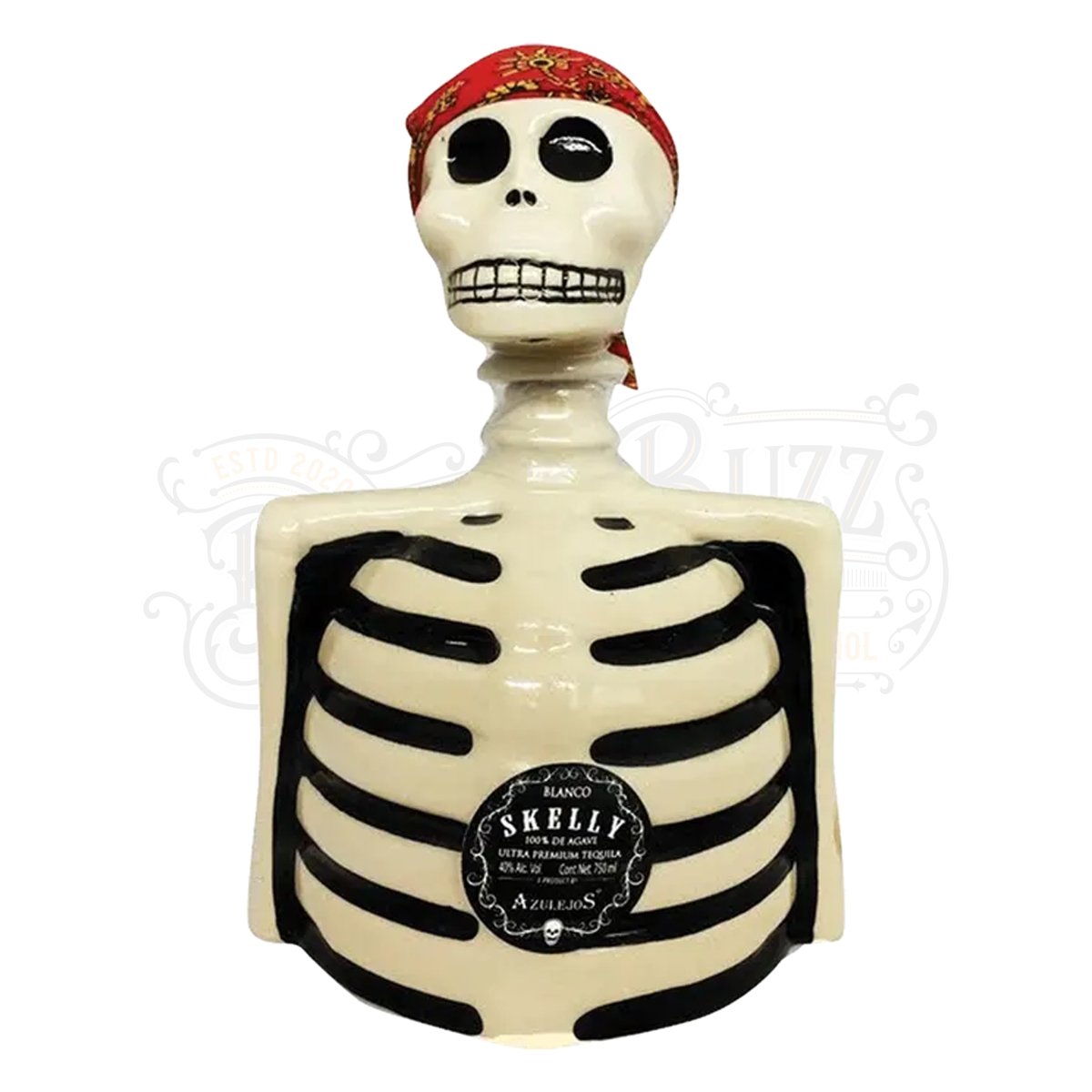 Los Azulejos Skelly Tequila Blanco - BottleBuzz
