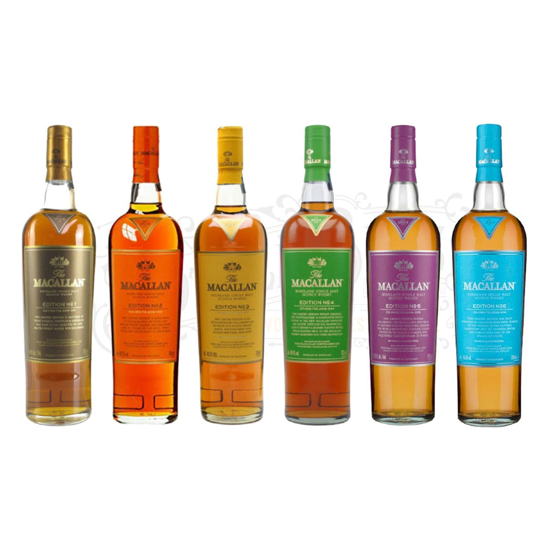 Maccalan Collection Macallan Edition Series Full Collection - BottleBuzz