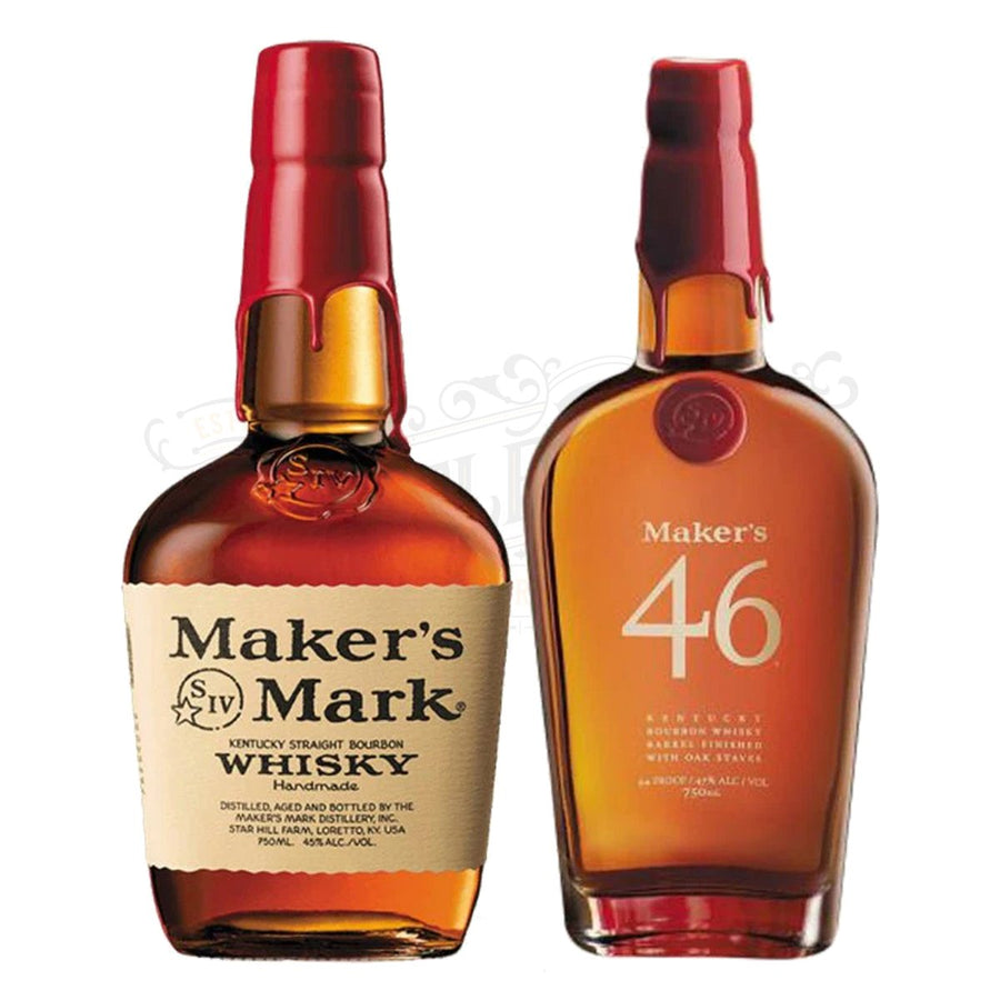 Maker's Mark Bourbon & Maker's Mark 46 Bundle - BottleBuzz