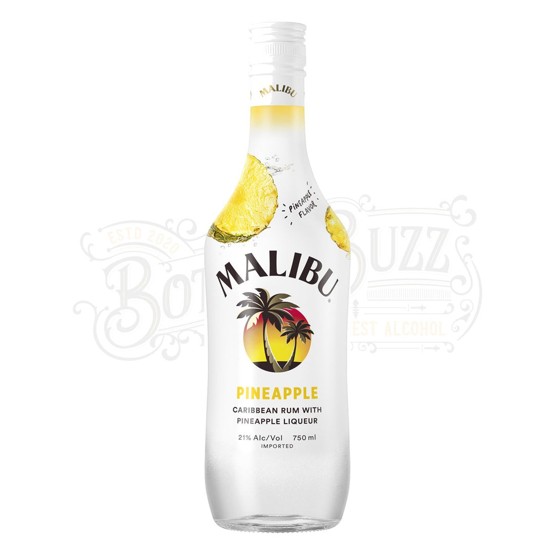 Malibu Flavored Caribbean Rum With Pineapple Liqueur - BottleBuzz