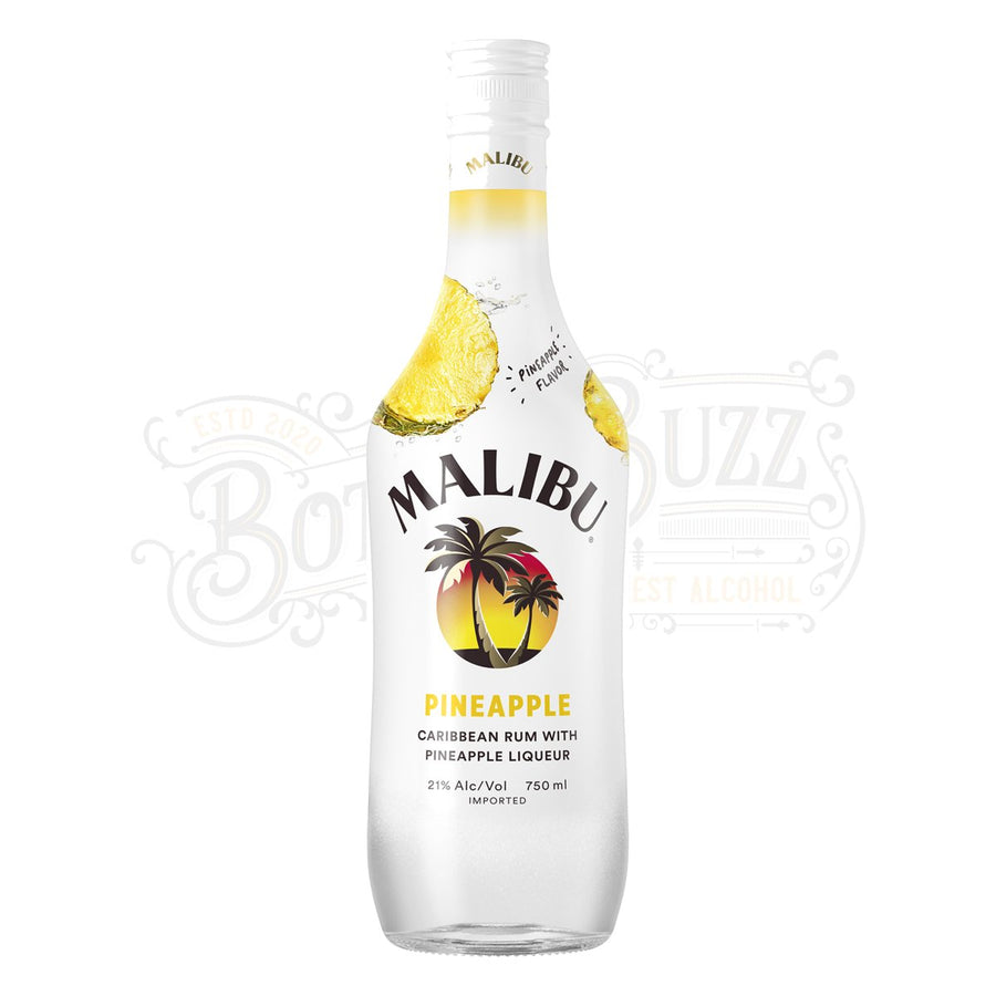 Malibu Flavored Caribbean Rum With Pineapple Liqueur - BottleBuzz