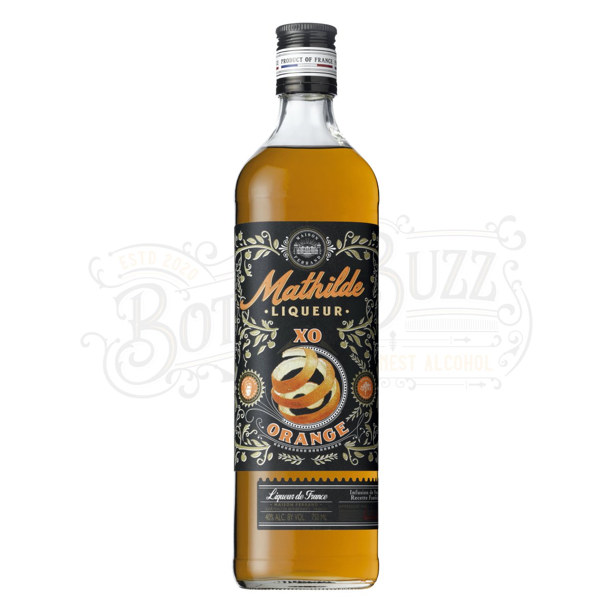 Mathilde Orange & Cognac Liqueur Grand Mathilde XO - BottleBuzz