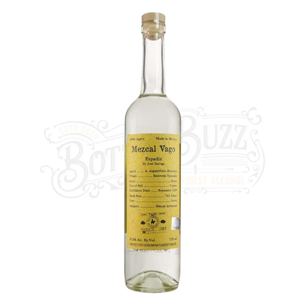 Mezcal Vago Espadín By Joel Barriga Mezcal - BottleBuzz