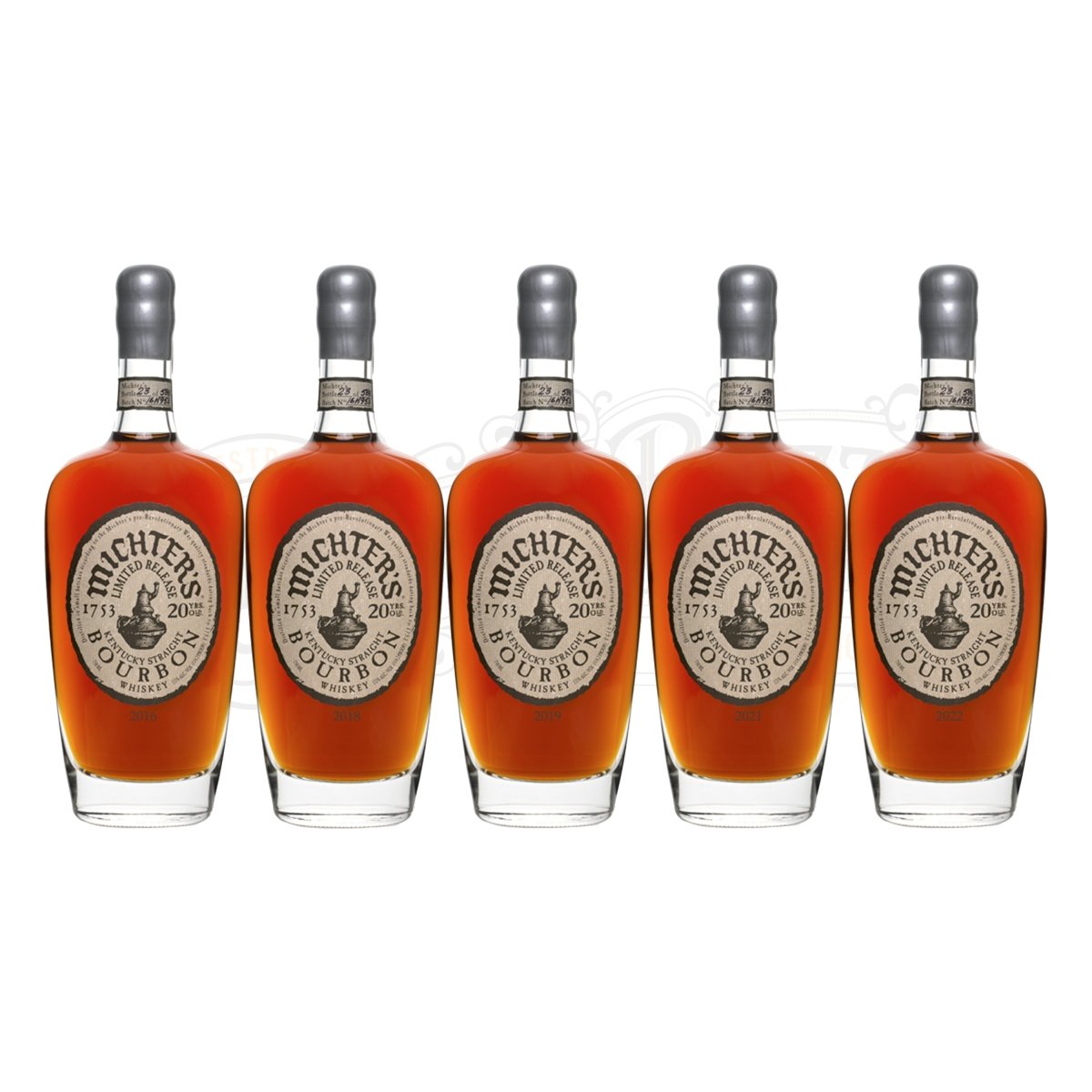 Michter’s 20 Year Bourbon 2016, 2018, 2019, 2021 & 2022 Bundle - BottleBuzz
