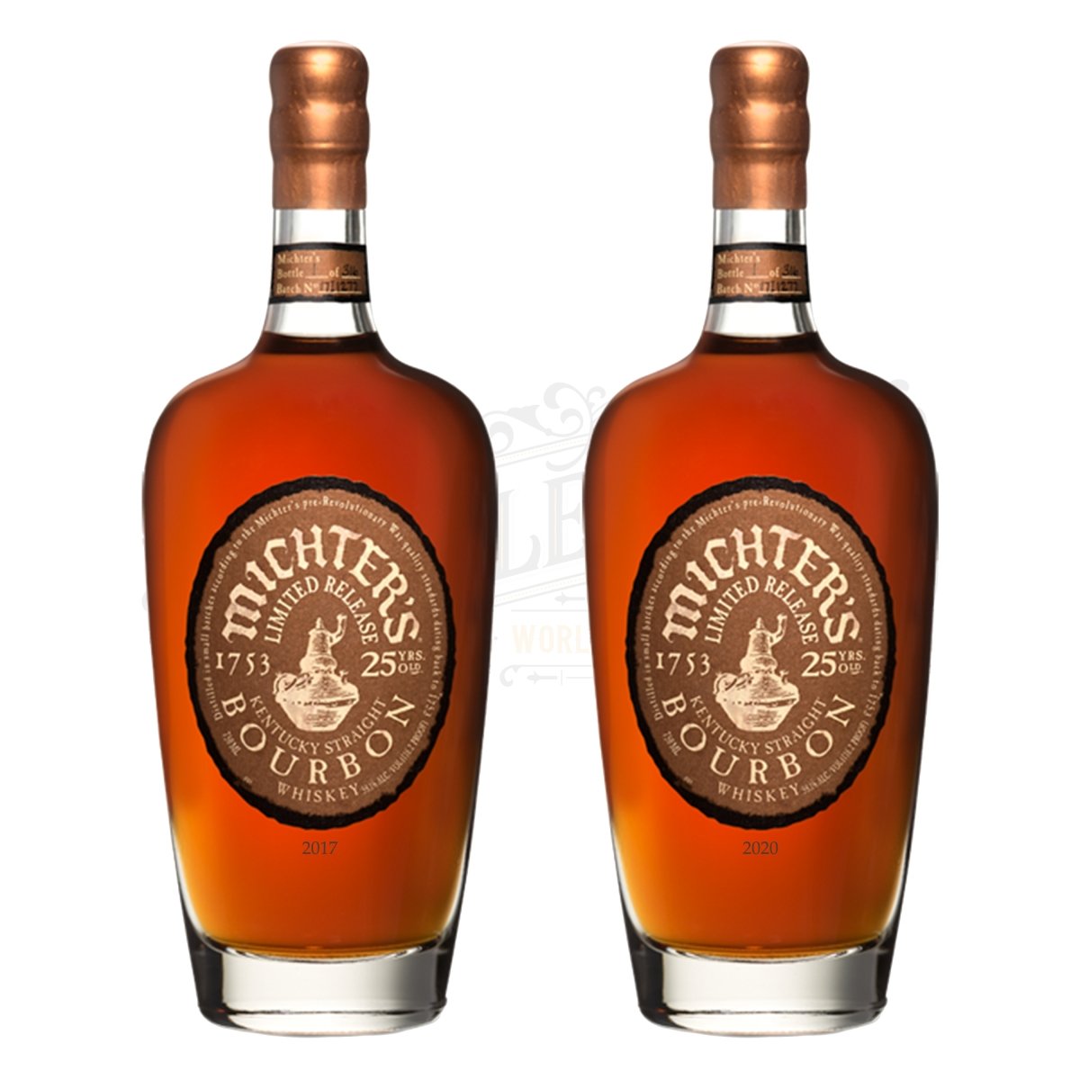 Michter’s 25 Year Bourbon 2017 & 2020 Bundle - BottleBuzz