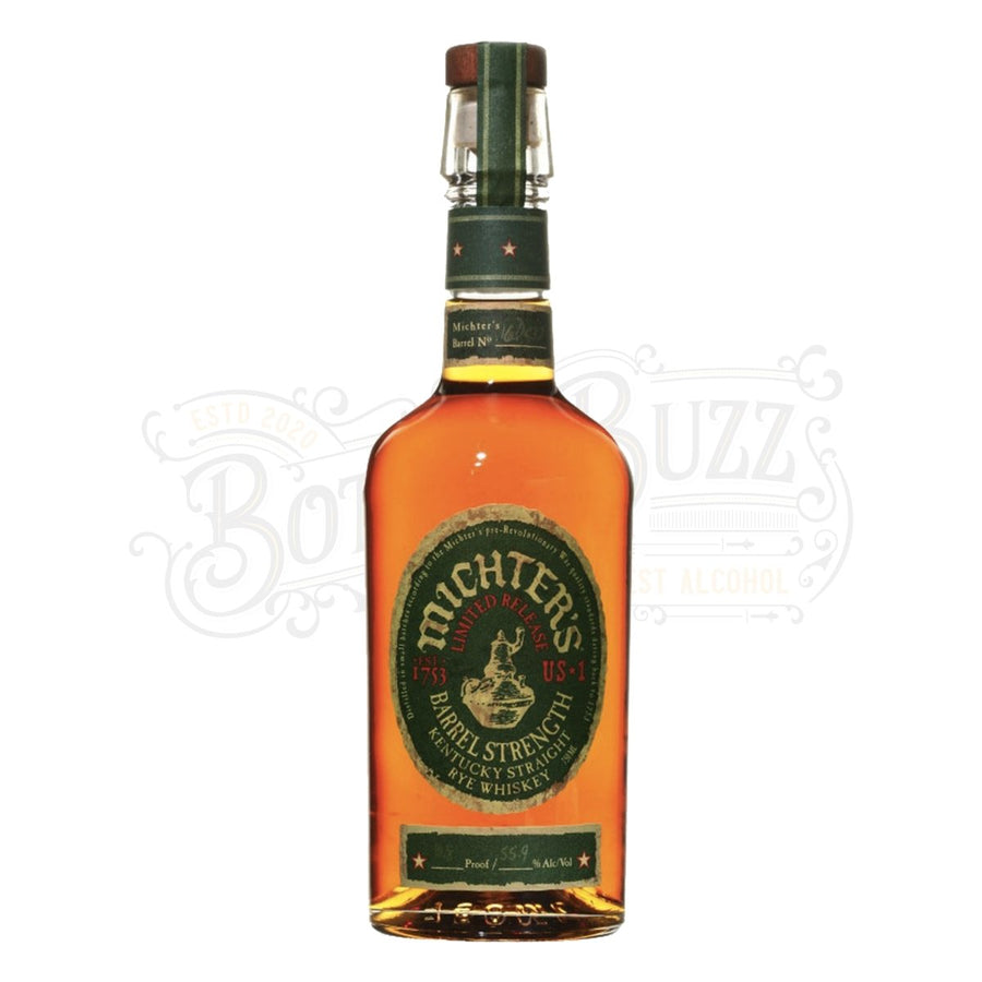 Michter's Barrel Strength Limited Release Straight Rye Whiskey - BottleBuzz