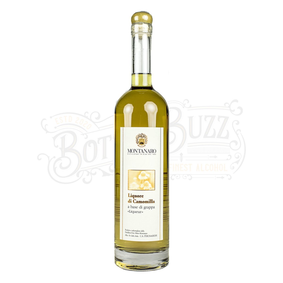 Montanaro Liquore Di Camomilla A Base Di Grappa BottleBuzz