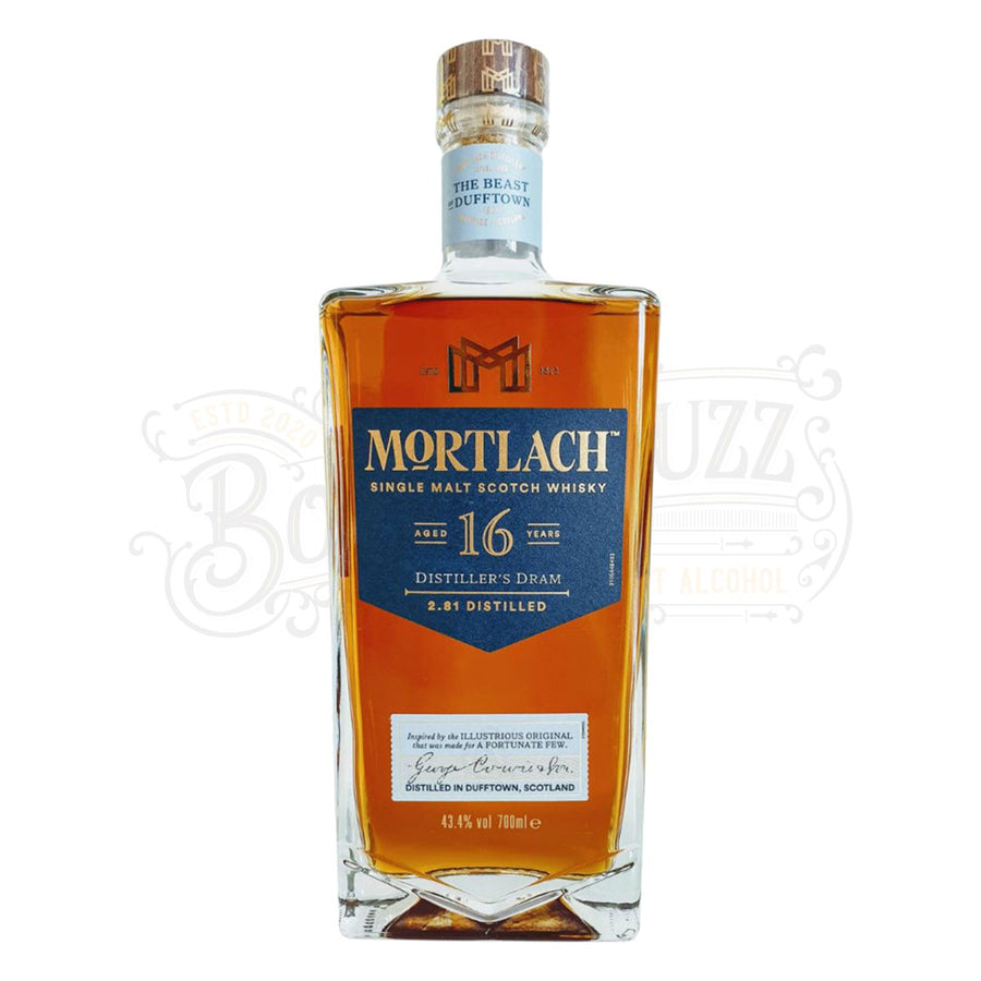 Mortlach Single Malt Scotch Distiller's Dram 16 Yr - BottleBuzz
