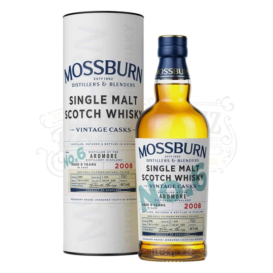 Mossburn Single Malt Scotch Ardmore Distillery Vintage Casks No. 6 9 Yr - BottleBuzz