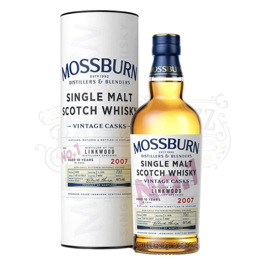 Mossburn Single Malt Scotch Linkwood Distillery Vintage Casks No.1 10 Yr - BottleBuzz