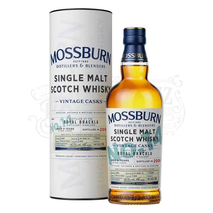 Mossburn Single Malt Scotch Royal Brackla Distillery Vintage Casks No. 14 9 Yr - BottleBuzz