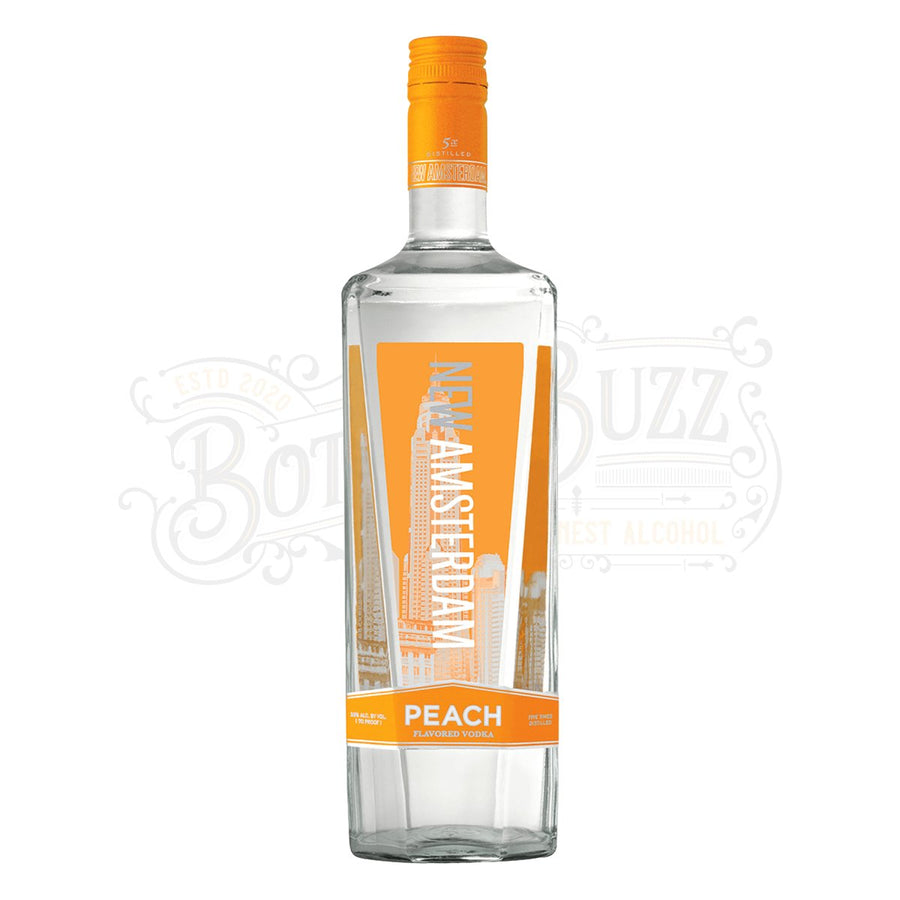 New Amsterdam Peach Vodka 1.75 L - BottleBuzz