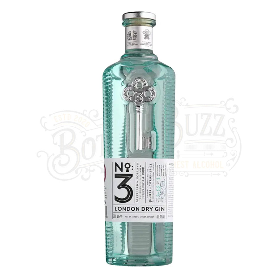 No. 3 London Dry Gin - BottleBuzz