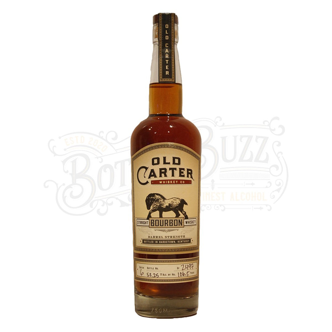 Old Carter Straight American Whiskey Batch #6 - BottleBuzz