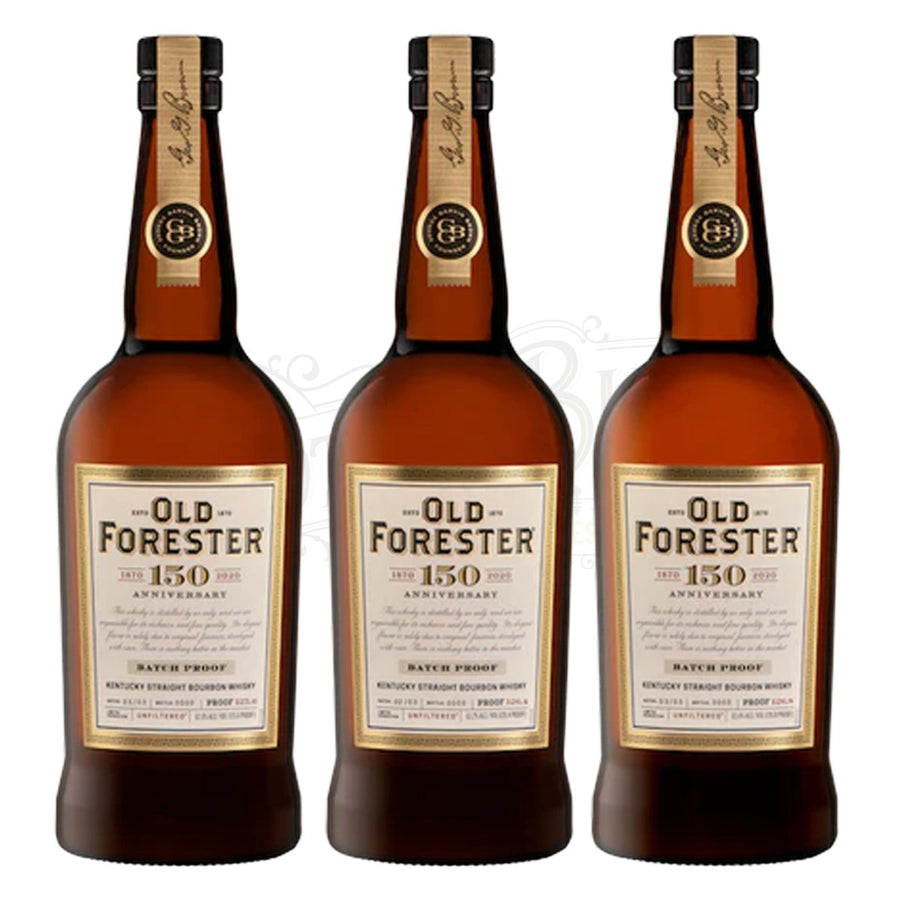 Old Forester 150th Anniversary Batch 1, 2 & 3 Set - BottleBuzz