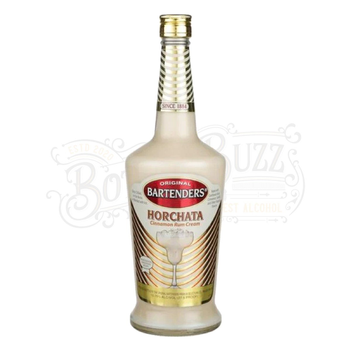 Original Bartenders Cocktails Horchata Cinnamon Rum Cream - BottleBuzz