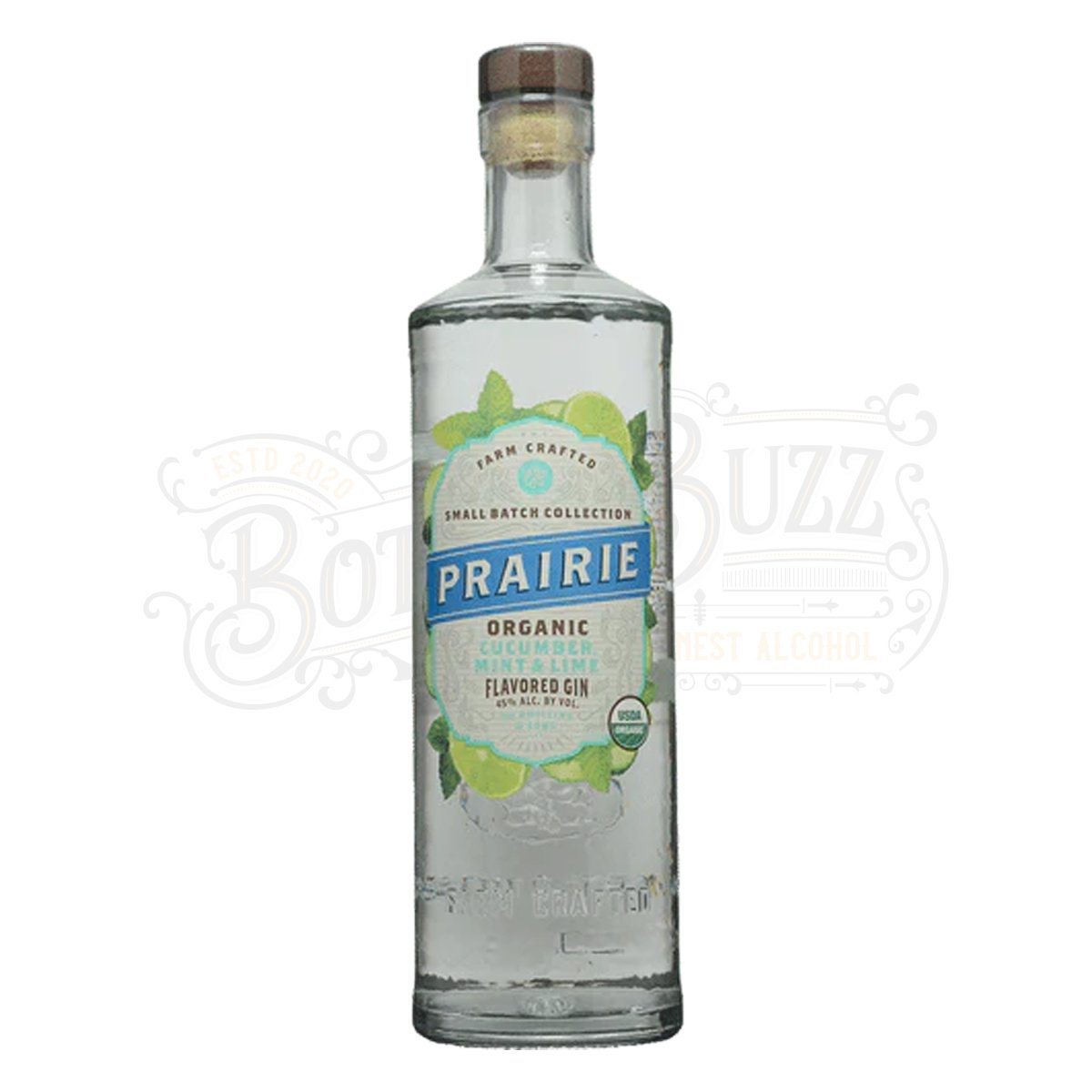 Prairie Spirits Small Batch Collection Cucumber Mint Lime Flavored Gin - BottleBuzz