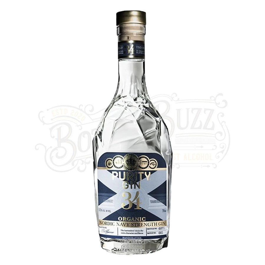 Purity Distillery Craft Nordic Navy Strength Organic Gin - BottleBuzz