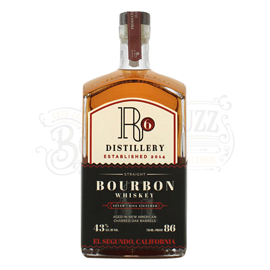 R6 Straight Bourbon Whiskey - BottleBuzz