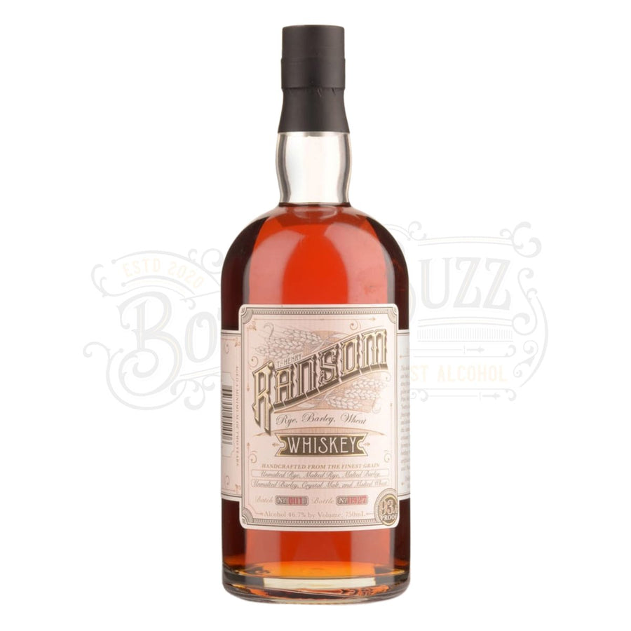 Ransom Rye Barley Wheat Whiskey - BottleBuzz