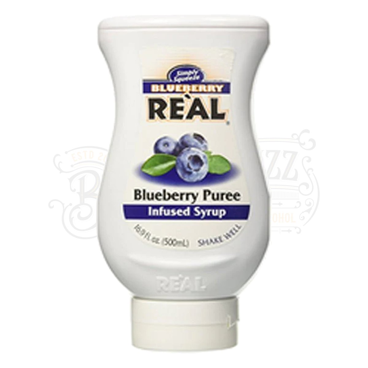 Reàl Cocktail Ingredients Blueberry Purée Infused Syrup - BottleBuzz