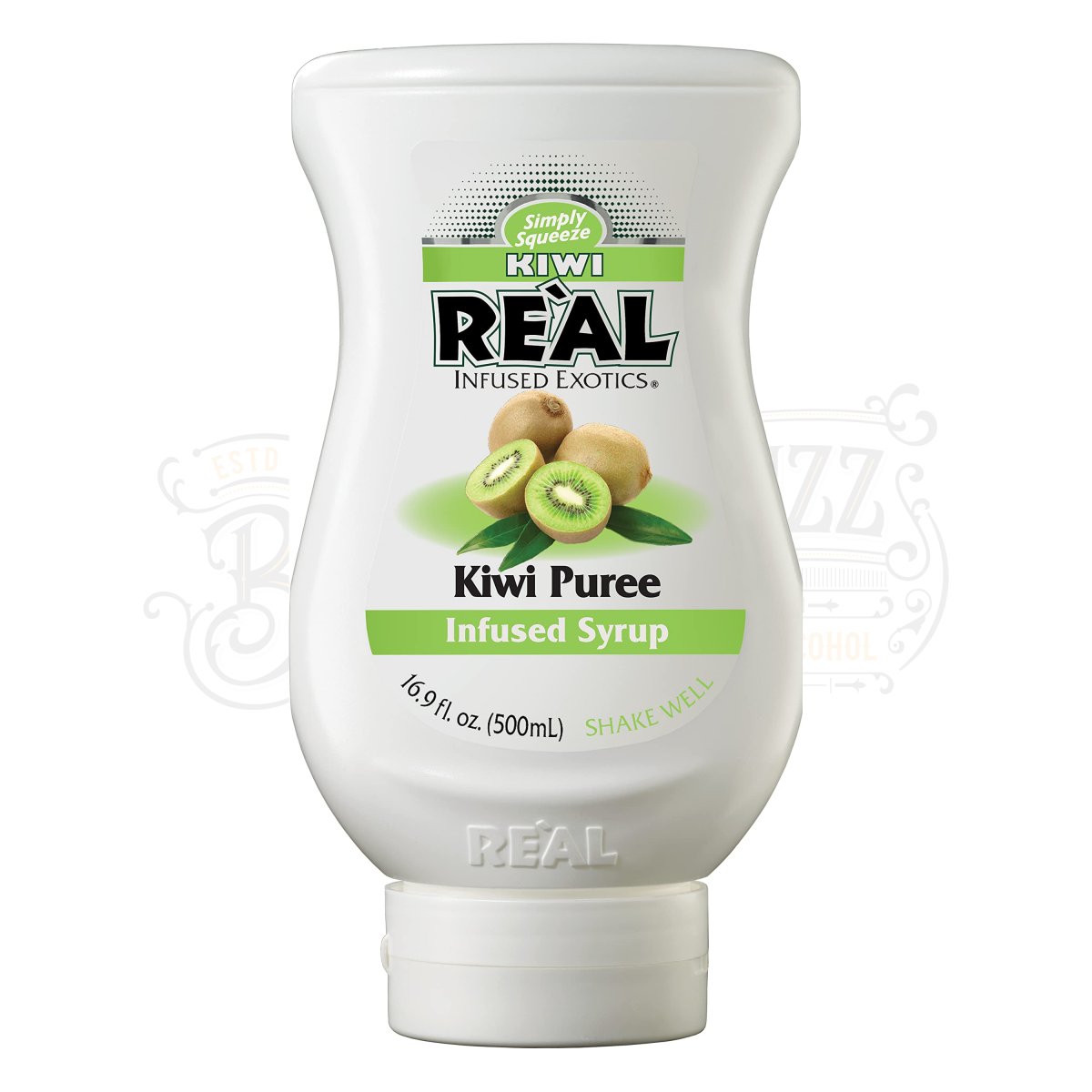 Reàl Cocktail Ingredients Kiwi Puree Infused Syrup - BottleBuzz