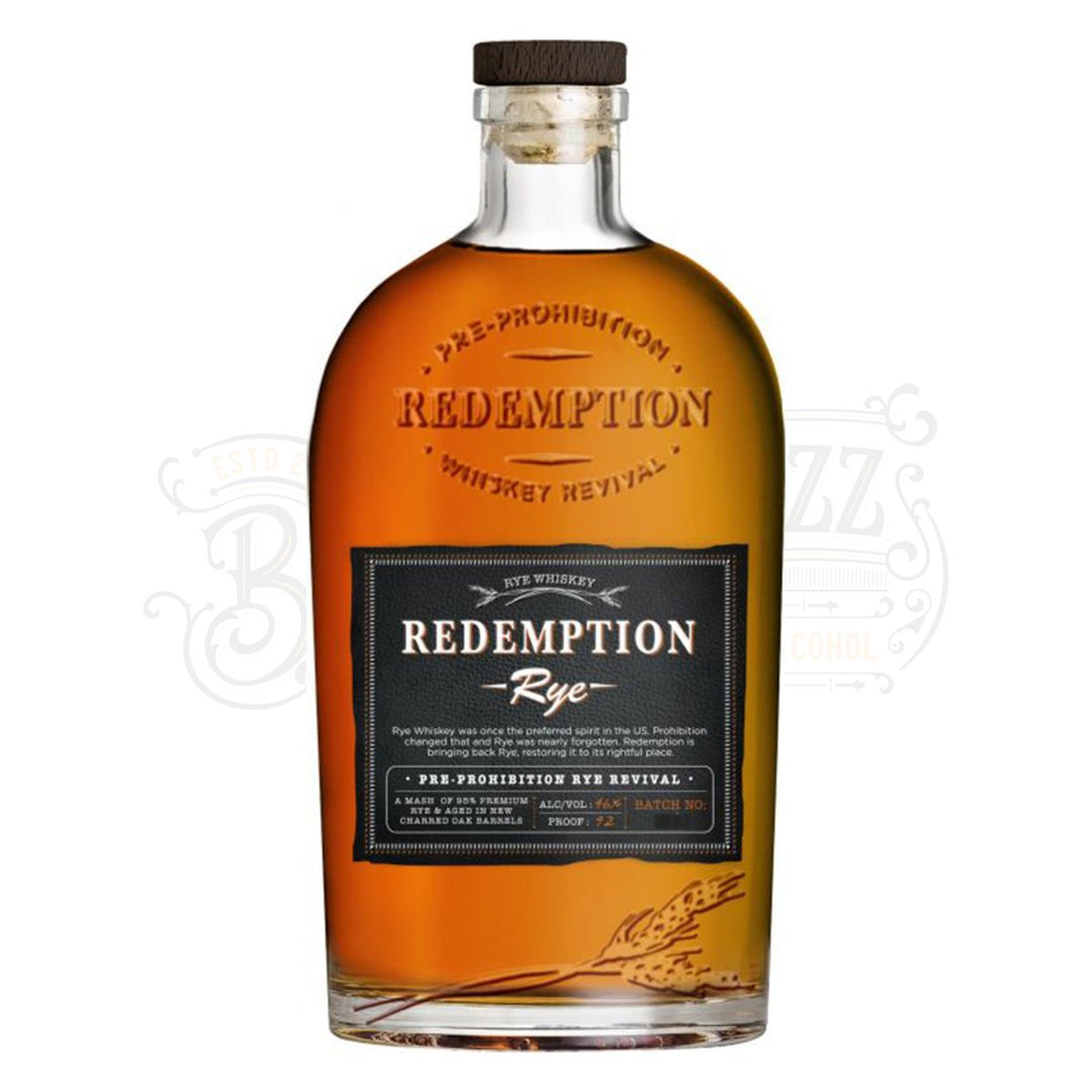 Redemption Rye - BottleBuzz