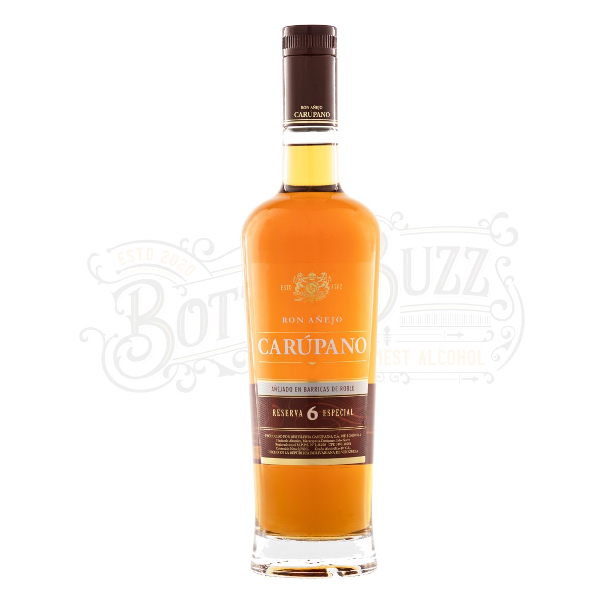 Ron Añejo Carúpano Reserva 6 Especial Rum - BottleBuzz