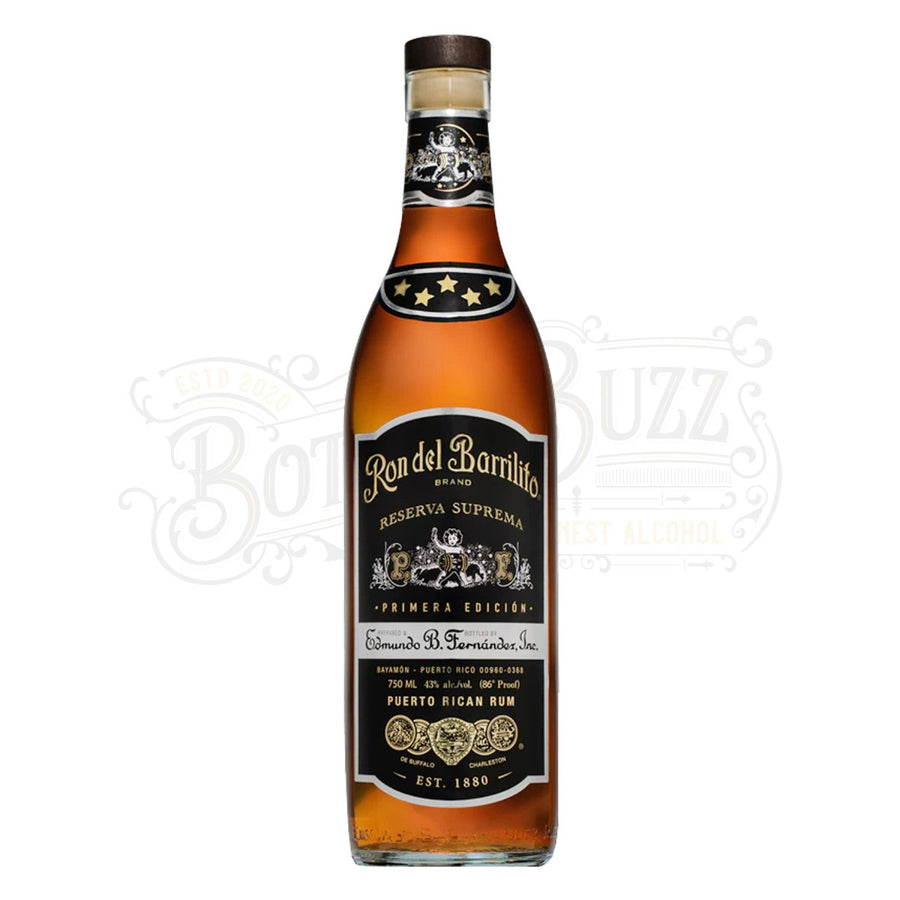 Ron Del Barrilito Aged Rum Five Stars Primera Edicion Reserva Suprema - BottleBuzz