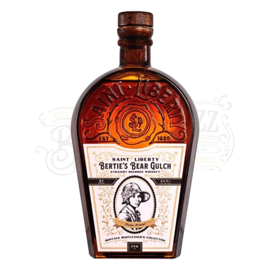 Saint Liberty Straight Bourbon Bertie's Bear Gulch Montana Bootlegger's Collection 4 Yr - BottleBuzz
