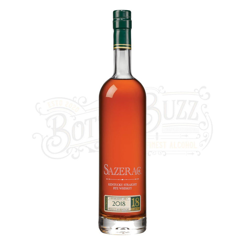 Sazerac Rye Whiskey 18 Year 2018 BottleBuzz