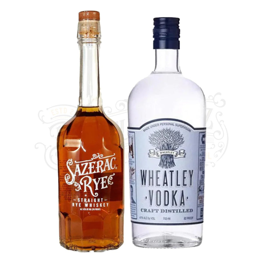 Sazerac Rye & Wheatley Vodka Bundle - BottleBuzz