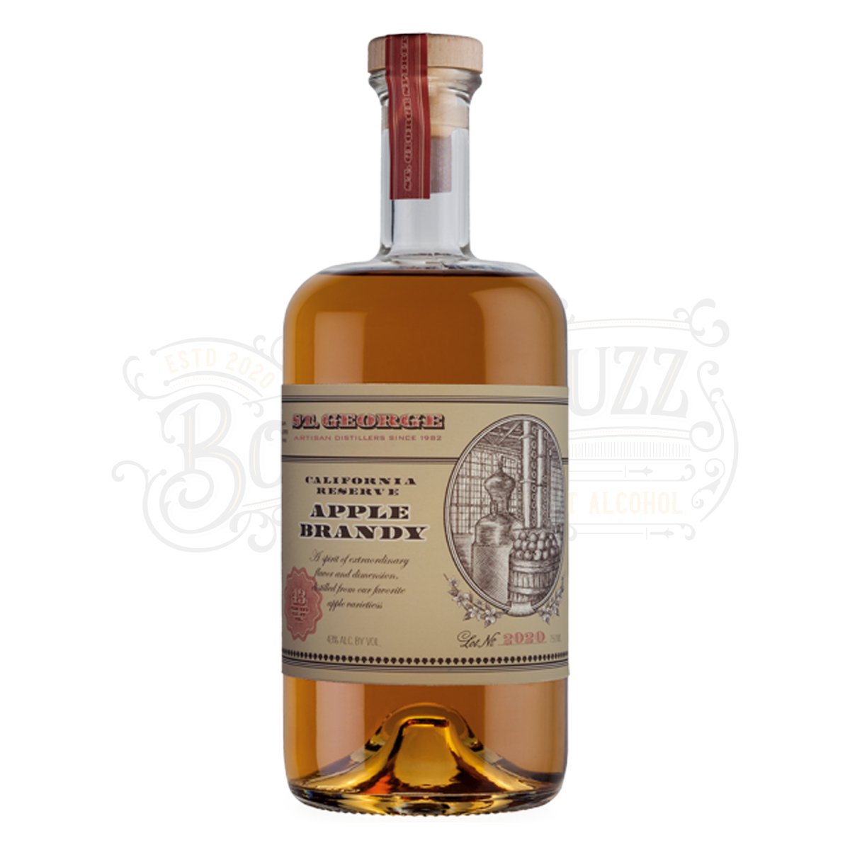 St. George Spirits California Reserve Apple Brandy - BottleBuzz