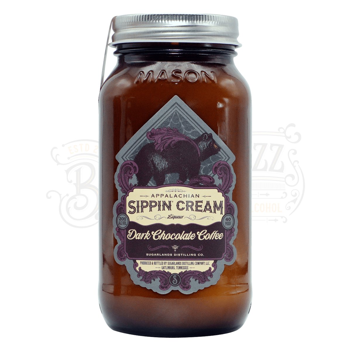 Sugarlands Shine Dark Chocolate Coffee Cream Liqueur - BottleBuzz
