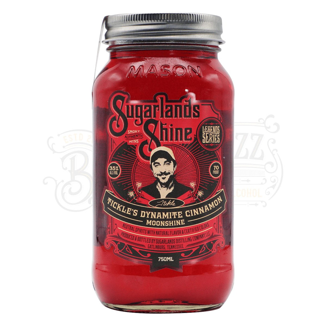 Sugarlands Shine Tickle’s Dynamite Cinnamon Moonshine - BottleBuzz