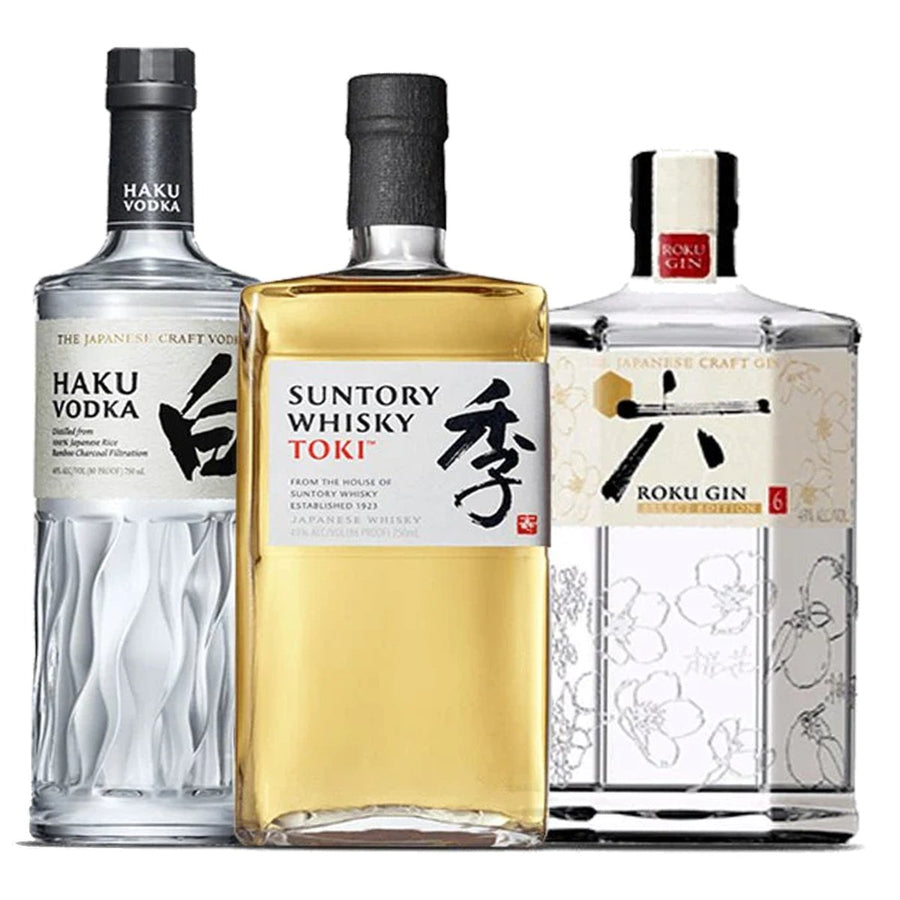 Suntory Toki & Haku Vodka & Roku Gin Bundle - BottleBuzz