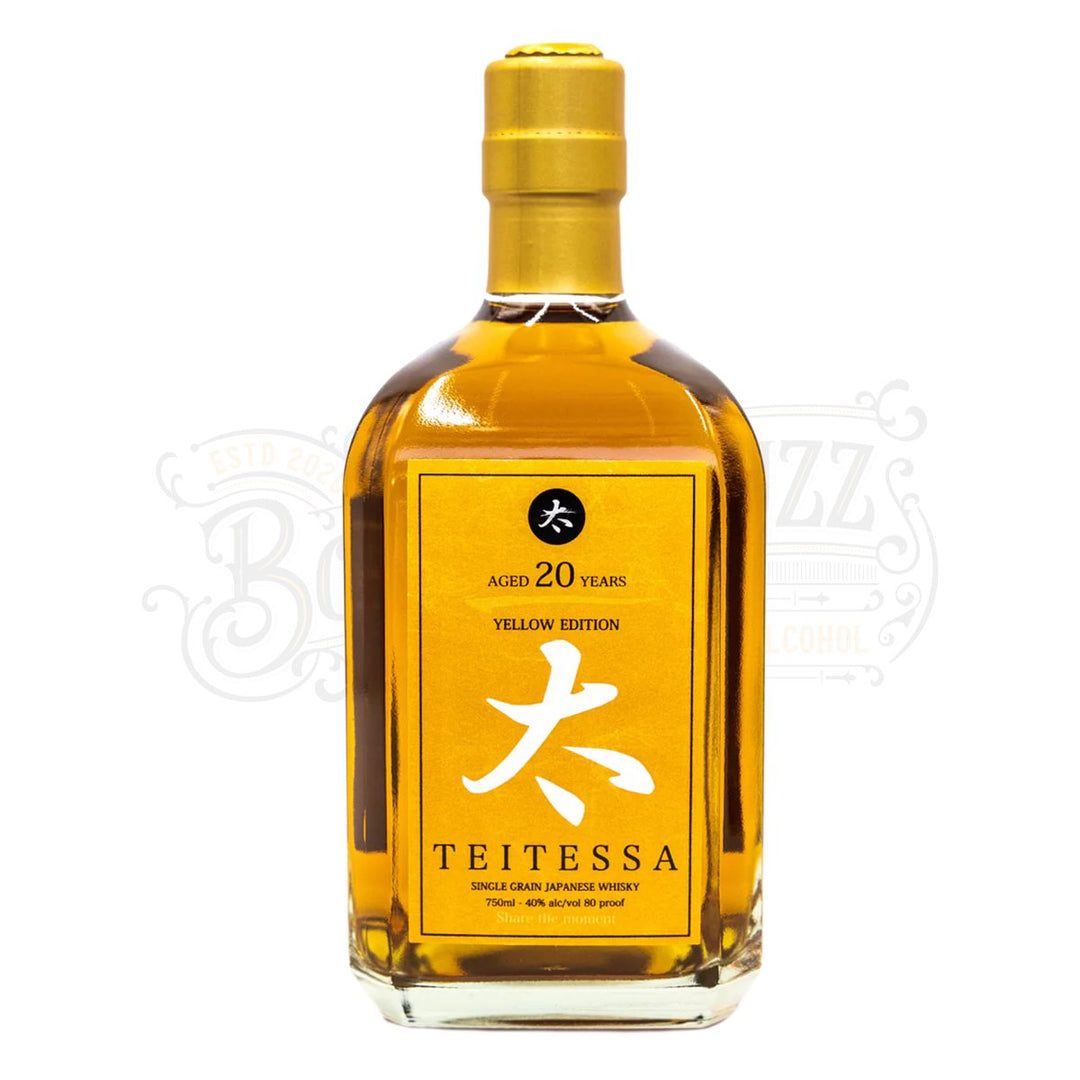 Teitessa Yellow Edition 20 Years Old Single Grain Japanese Whiskey - BottleBuzz