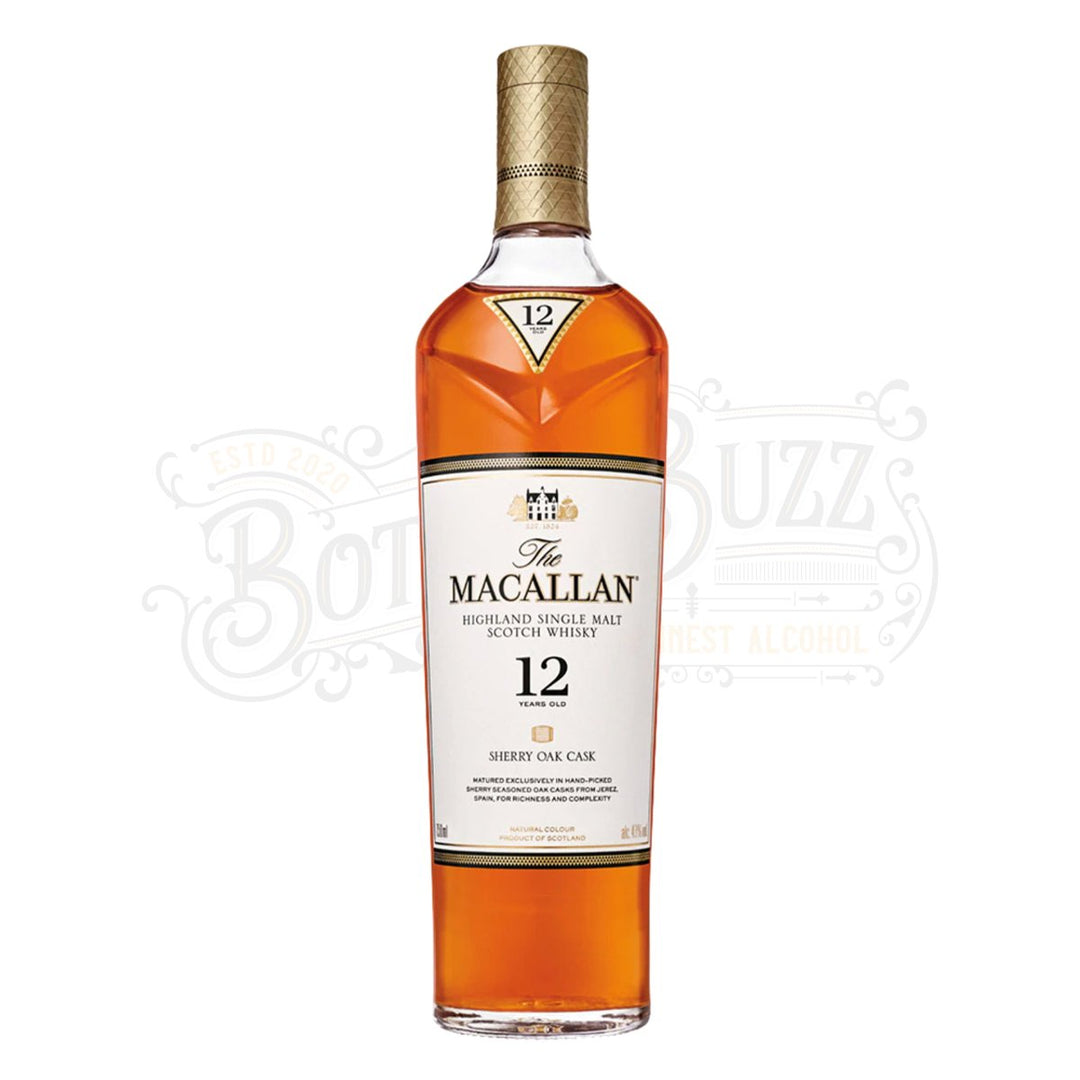 The Macallan 12 Year Old Sherry Oak - BottleBuzz