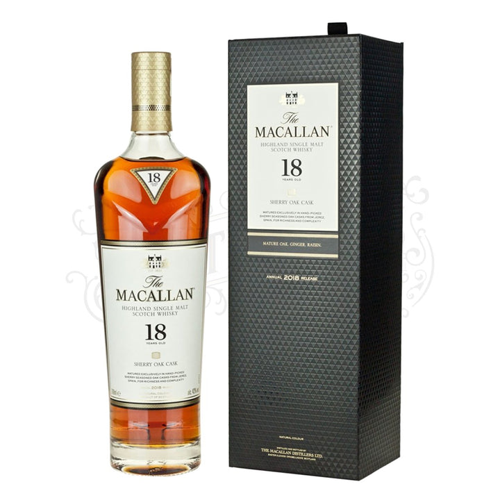 The Macallan 18 Year Old Sherry Oak - BottleBuzz
