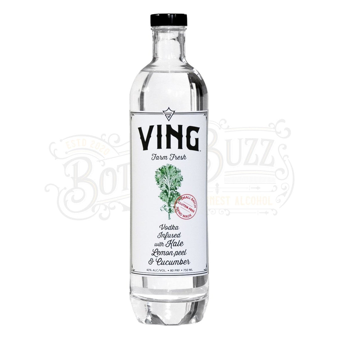 Ving Kale, Lemon Peel & Cucumber Organic Vodka - BottleBuzz